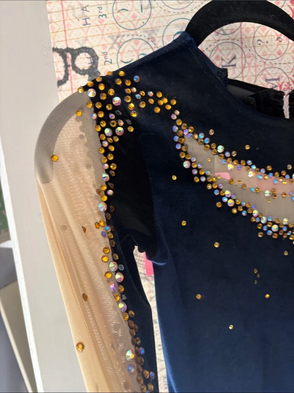 Girls' Figure Skating Dress, bespoke design